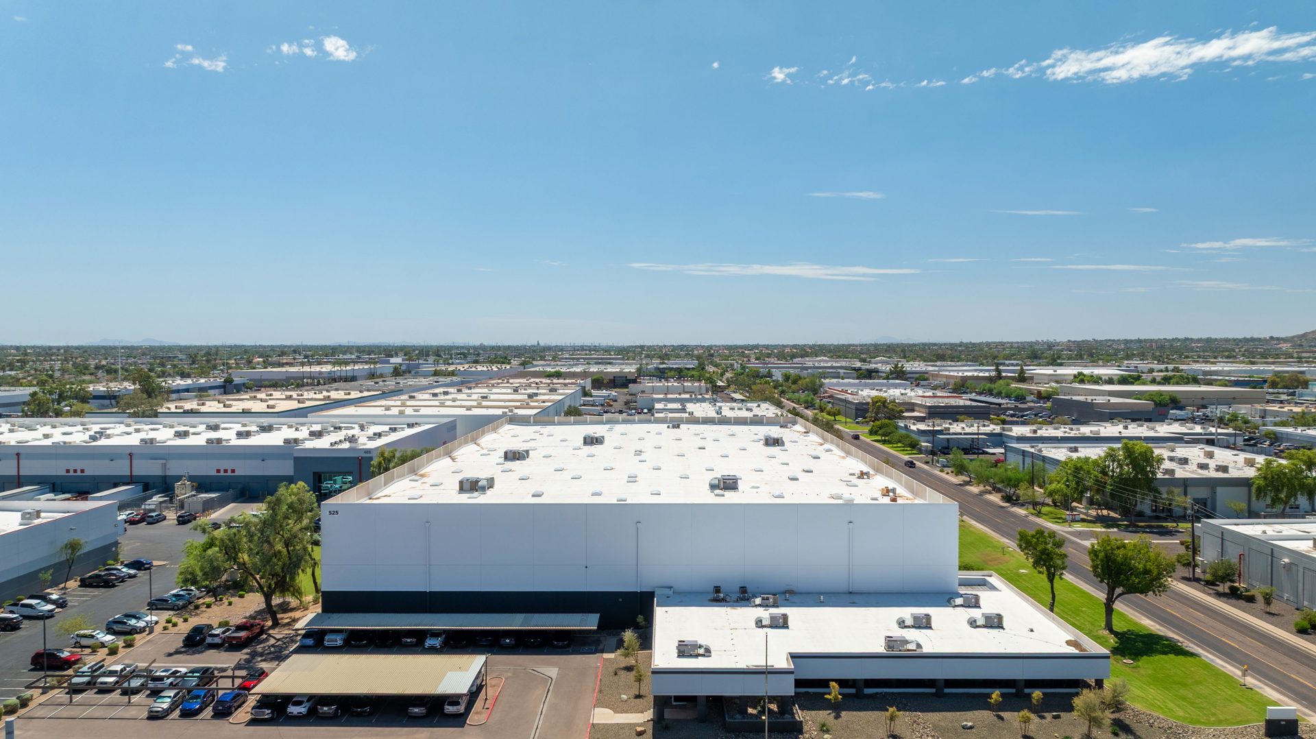 525 W 21st Street — aerial exterior overview